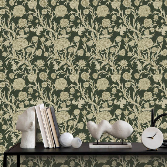 Blooming Thicket Goldenrod Wallpaper
