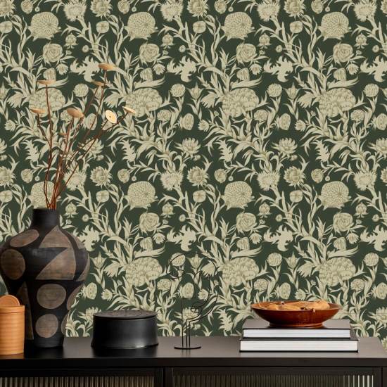 Blooming Thicket Goldenrod Wallpaper