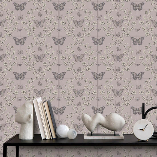Sommerfuglhage Dusty Lilac Bakgrunn