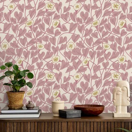 Kletterpflanze Dusty Blush Hintergrundbild