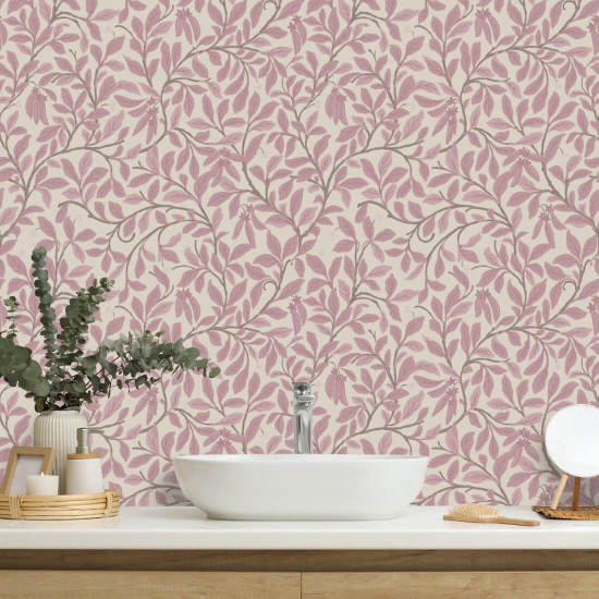 Hoja y vaina Fondo de pantalla Dusty Blush