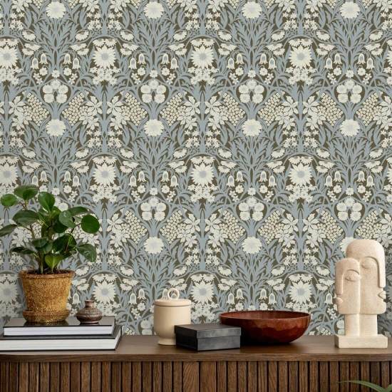Wilde weide Earthtone-achtergrond