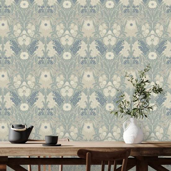 Prairie sauvage Papier peint Linen Stone