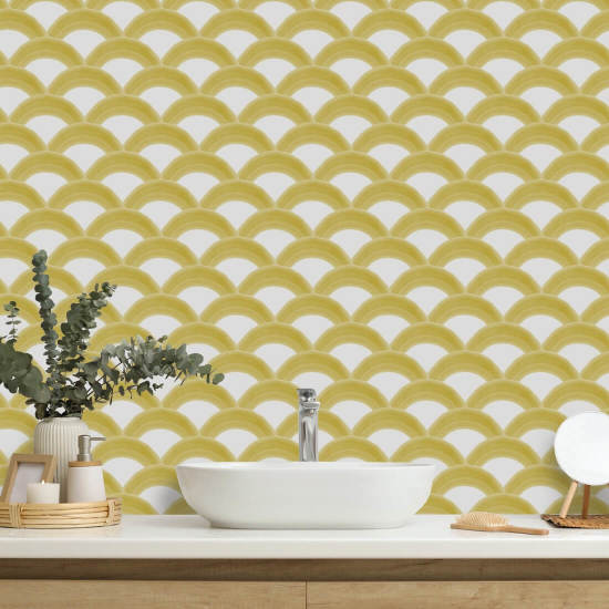 Rainbows Golden Wallpaper