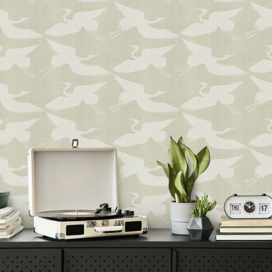 Grúas de papel Papel pintado de eucalipto