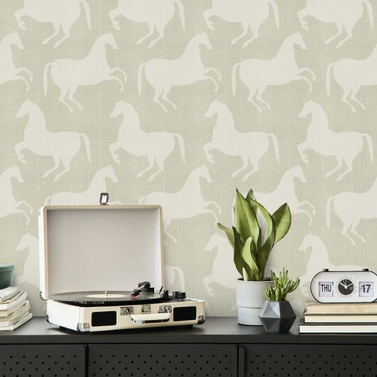Paper Horses Eucalyptus Wallpaper