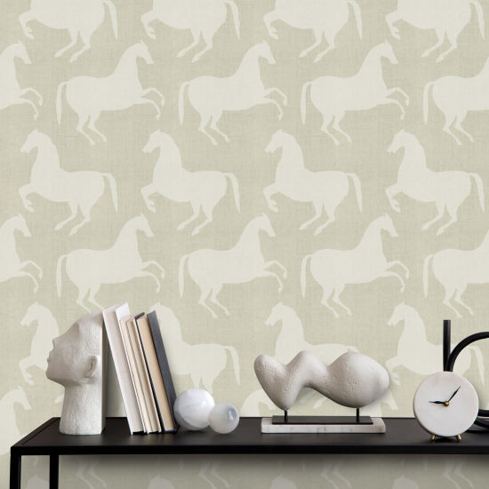 Paper Horses Eucalyptus Wallpaper