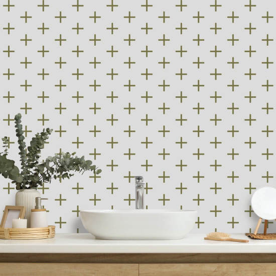 Addition Papier peint Olive