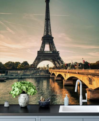 Papel pintado Torre Eiffel, Francia