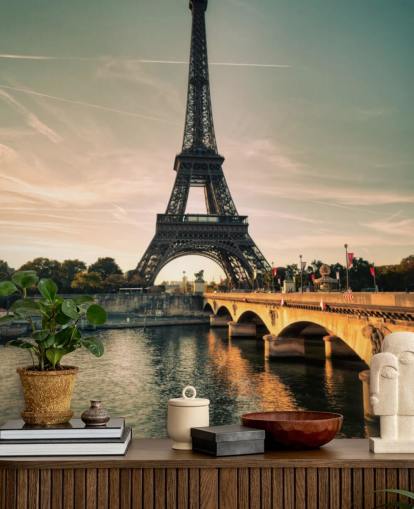 Papier Peint Tour Eiffel, France