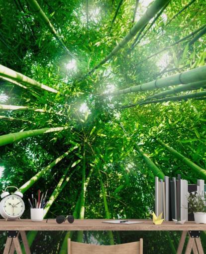 Bamboo Giants Wallpaper Mural