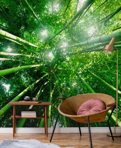 Papel pintado Gigantes de bambú
