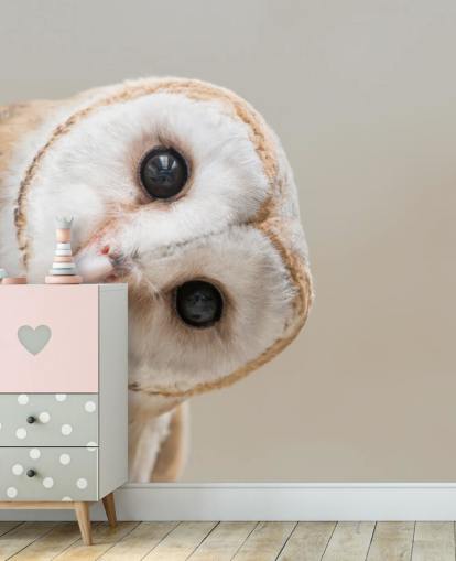 Papier peint portrait hibou