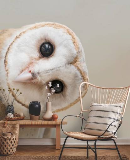 Carta da parati con ritratto