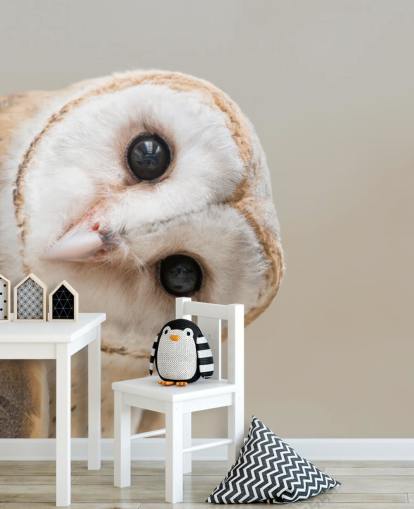 Papier peint portrait hibou