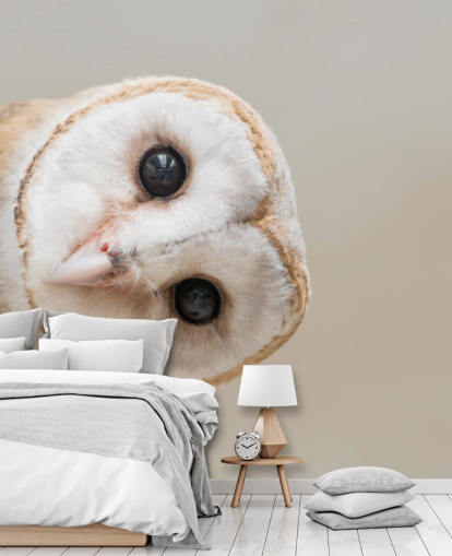 Papier peint portrait hibou