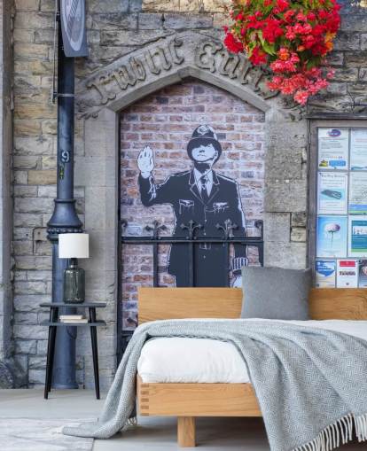 custom UK photo mural called Tetbury, Cotswolds by Assaf Frank