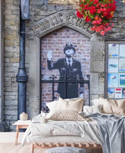 benutzerdefinierte britische Fototapete namens Tetbury, Cotswolds von Assaf Frank