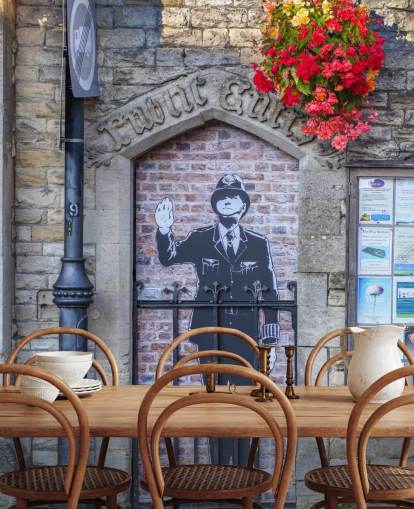 custom UK photo mural called Tetbury, Cotswolds by Assaf Frank