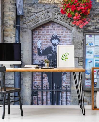 custom UK photo mural called Tetbury, Cotswolds by Assaf Frank