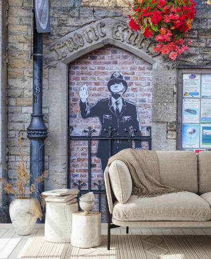 custom UK photo mural called Tetbury, Cotswolds by Assaf Frank