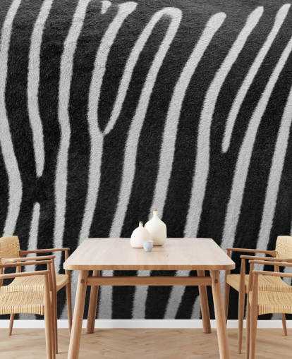 black and white zebra print pattern wall mural from Assaf Frank for bedrooms, businesses and more black and white zebra print pattern wall mural from Assaf Frank for bedrooms, businesses and more