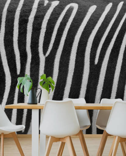 black and white zebra print pattern wall mural from Assaf Frank for bedrooms, businesses and more black and white zebra print pattern wall mural from Assaf Frank for bedrooms, businesses and more
