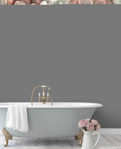 mural de parede com fotos de plantas rosa e verde chamado Succulents, de Assaf Frank