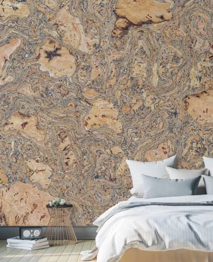 brown and blue cork effect wall mural called Cork Mat Background by Assaf Frank brown and blue cork effect wall mural called Cork Mat Background by Assaf Frank