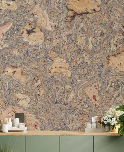 brown and blue cork effect wall mural called Cork Mat Background by Assaf Frank brown and blue cork effect wall mural called Cork Mat Background by Assaf Frank