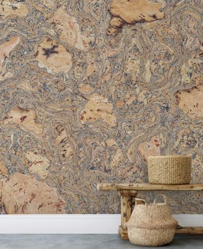 brown and blue cork effect wall mural called Cork Mat Background by Assaf Frank brown and blue cork effect wall mural called Cork Mat Background by Assaf Frank