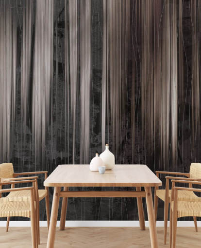 mörk anpassningsbar abstrakt väggmålning kallad Copper Rain Streaks av Giulio Iurissevich mörk anpassningsbar abstrakt väggmålning kallad Copper Rain Streaks av Giulio Iurissevich