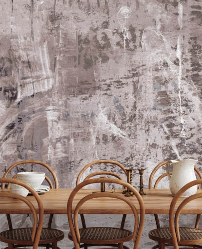 pink abstract mural called Dusty Palette Waves by Giulio Iurissevich for bedrooms pink abstract mural called Dusty Palette Waves by Giulio Iurissevich for bedrooms