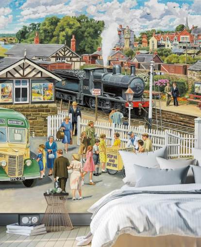 old fashioned train station wallpaper old fashioned train station wallpaper