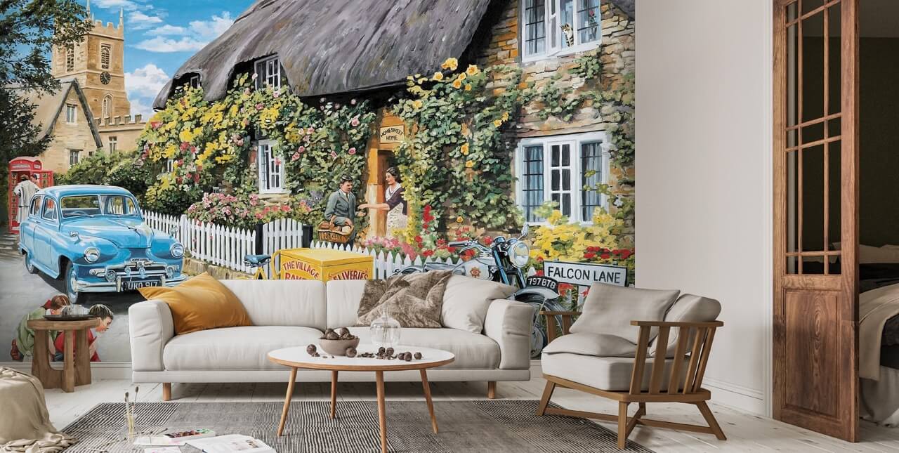 Bakers Delivery Wallpaper | Wallsauce US