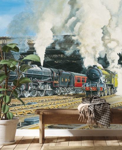 old steam trains in the train station wallpaper old steam trains in the train station wallpaper