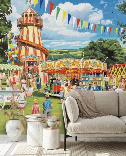 fondo de pantalla antiguo de Fun Fun Fair