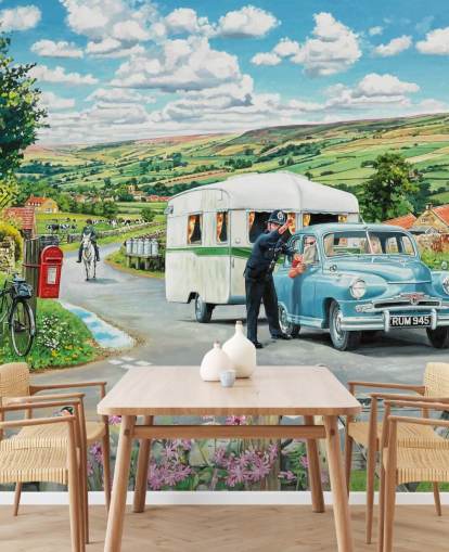 Giving Directions Wall Mural Giving Directions Wall Mural