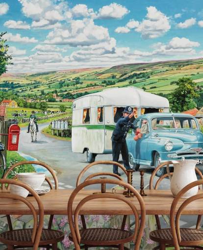 Giving Directions Wall Mural Giving Directions Wall Mural