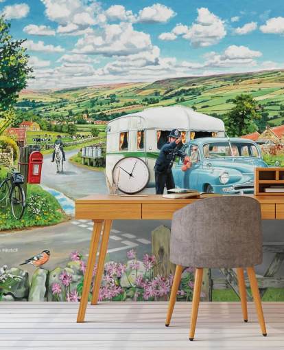 Giving Directions Wall Mural