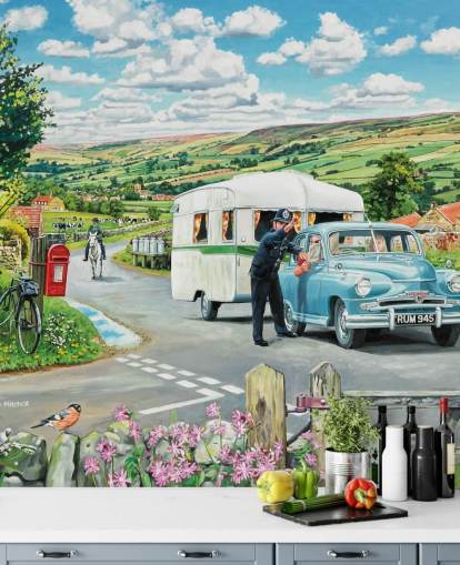 Giving Directions Wall Mural