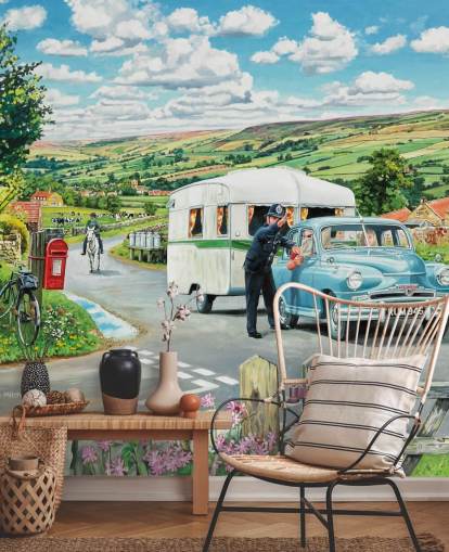 Giving Directions Wall Mural