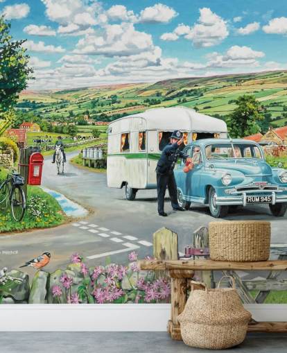 Giving Directions Wall Mural