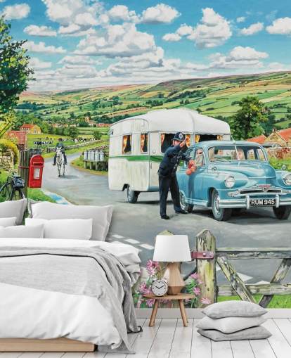 Giving Directions Wall Mural