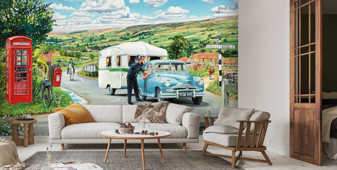 Papier peint mural « Donner des directions » Wallsauce FR