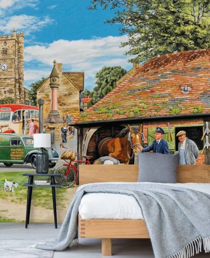 Letters for the Blacksmith Wall Mural 