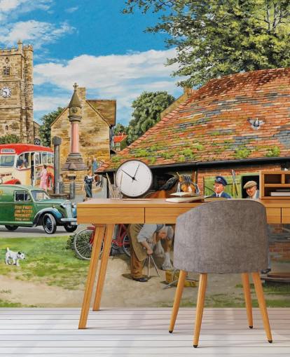 Letters for the Blacksmith Wall Mural 