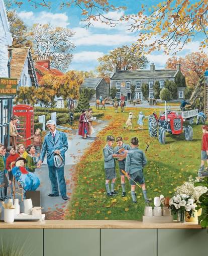 Penny for the Guy Wall Mural 