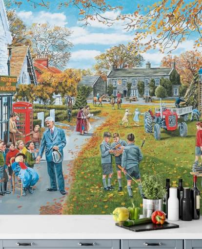 Penny for the Guy Wall Mural Penny for the Guy Wall Mural