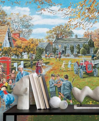 Penny for the Guy Wall Mural 